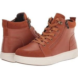 Propét Women's Leather  Kasia Sneaker Propet Size 5.5 M Tan / Brown